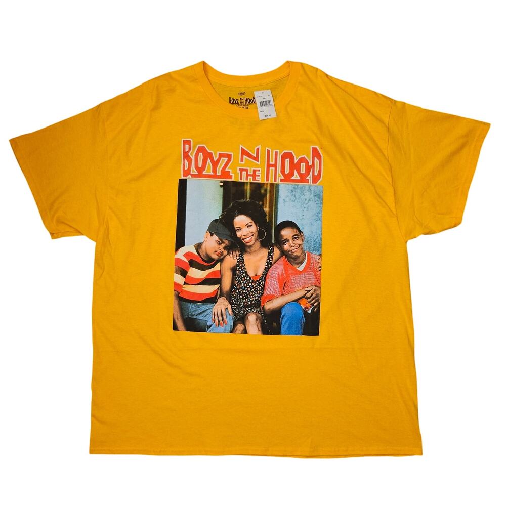 Philcos Boyz N The Hood T Shirt Mom And Kids Mustard Yellow Men's Size 3XL NEW